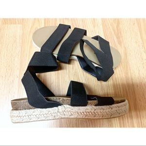 Black Platform Sandals